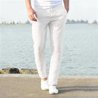 Pantaloni Uomo in Lino Leggero | Eleganza Casual Estiva | Luca