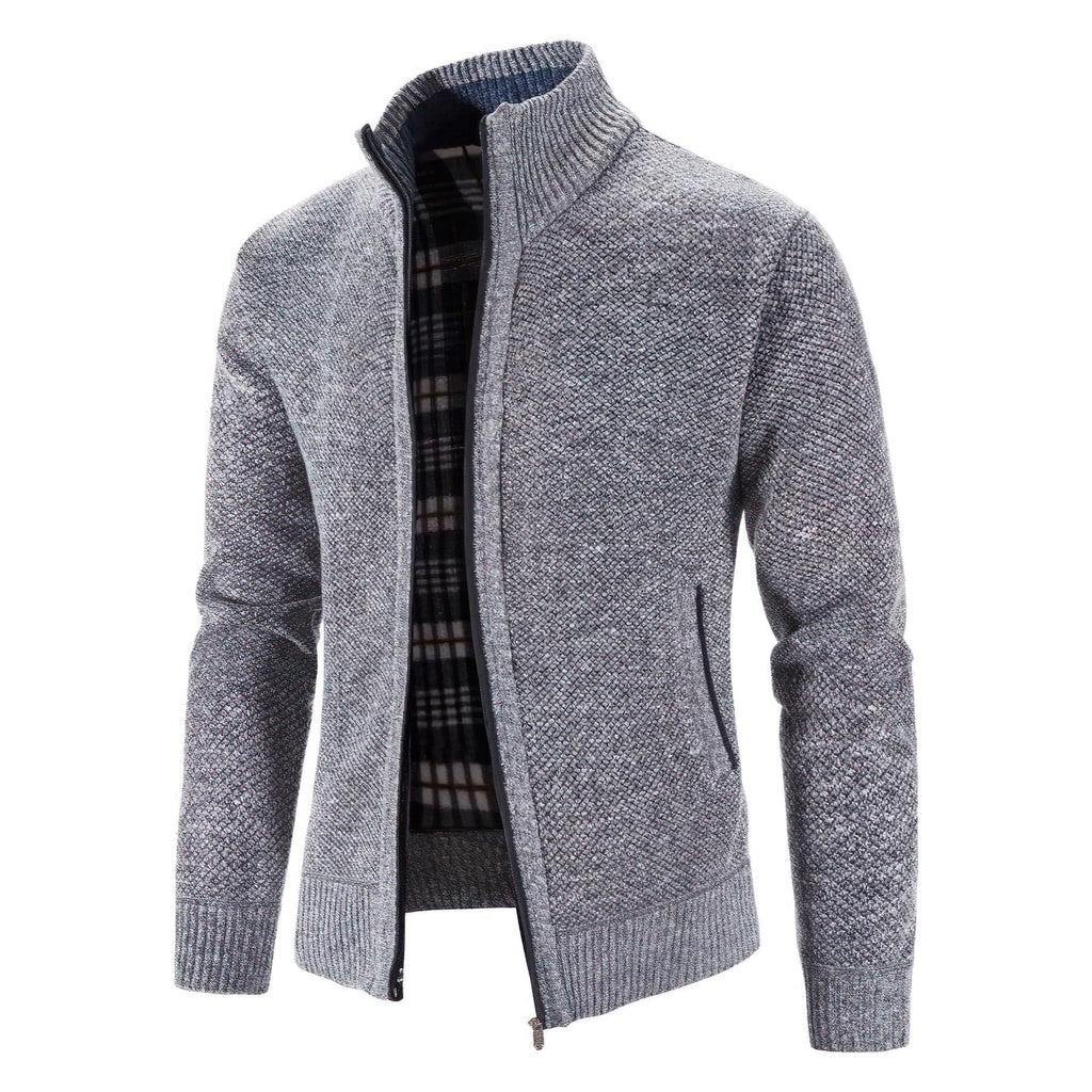 Cardigan Uomo con Zip | Maglione in Maglia Morbida & Comodo per Tutti i Giorni | Matteo