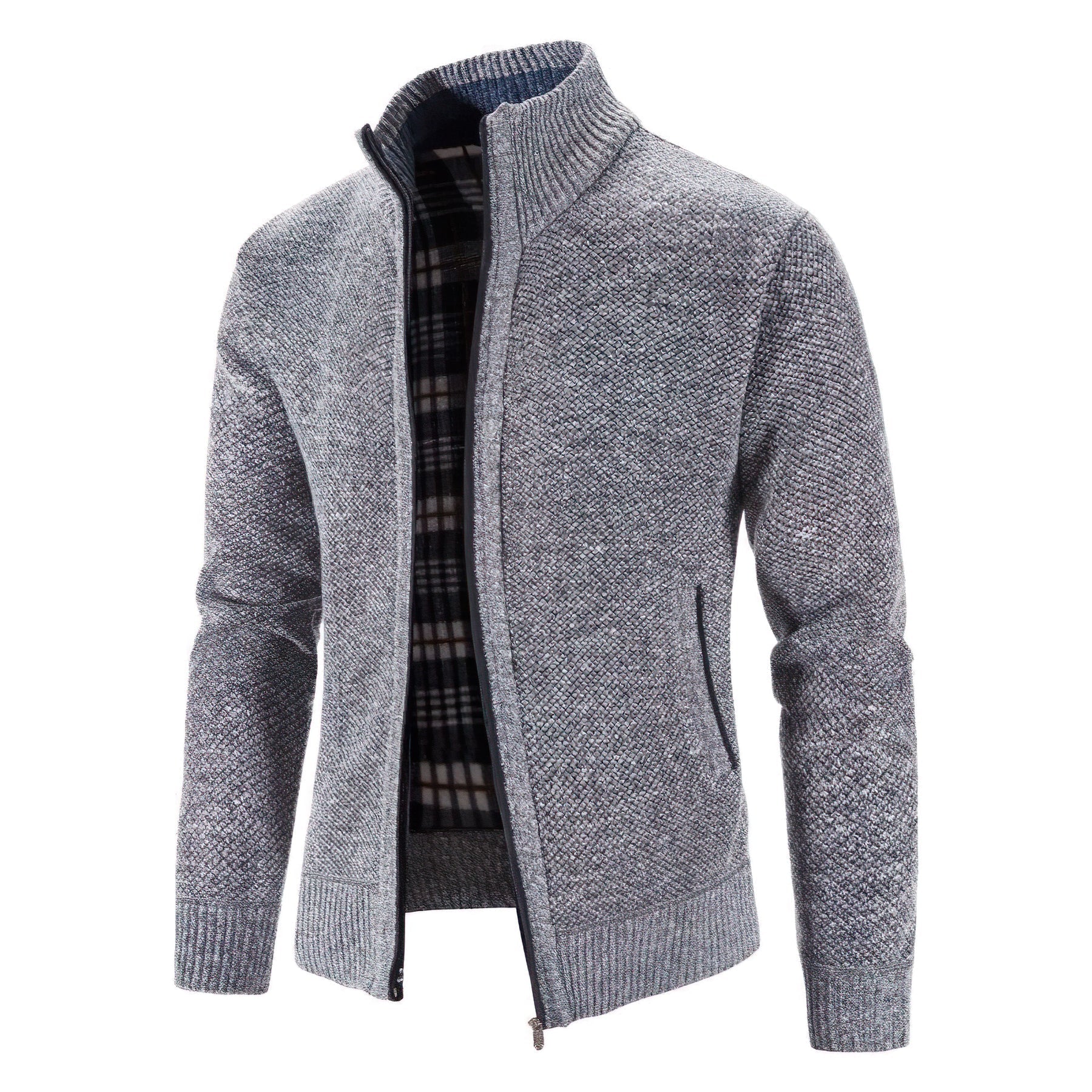 Cardigan Uomo con Zip | Maglione in Maglia Morbida & Comodo per Tutti i Giorni | Matteo