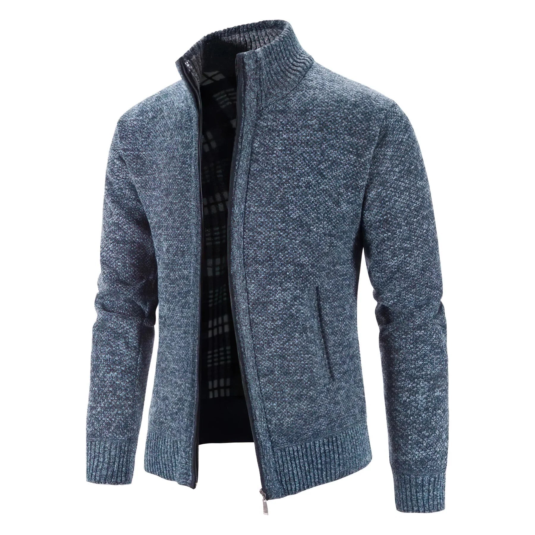 Cardigan Uomo con Zip | Maglione in Maglia Morbida & Comodo per Tutti i Giorni | Matteo