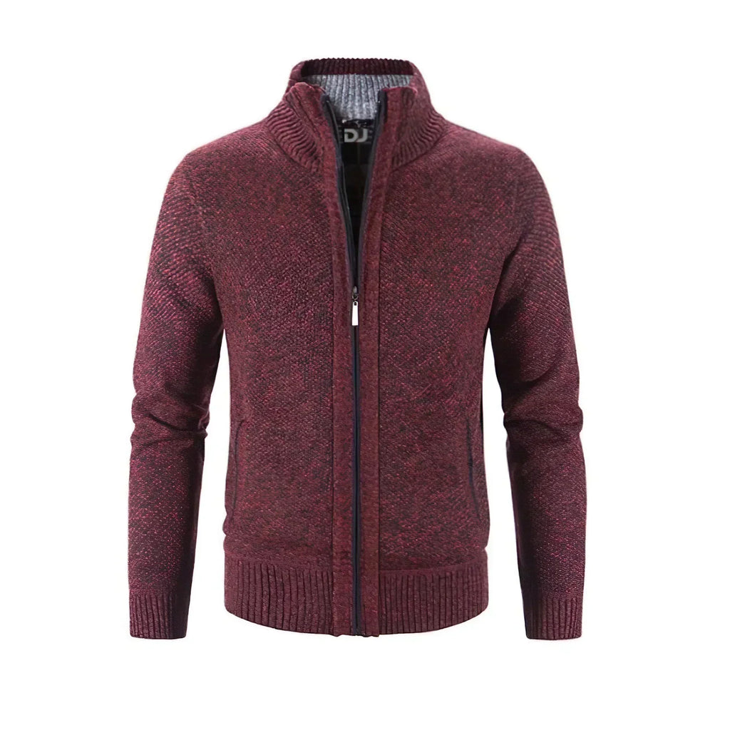 Cardigan Uomo con Zip | Maglione in Maglia Morbida & Comodo per Tutti i Giorni | Matteo