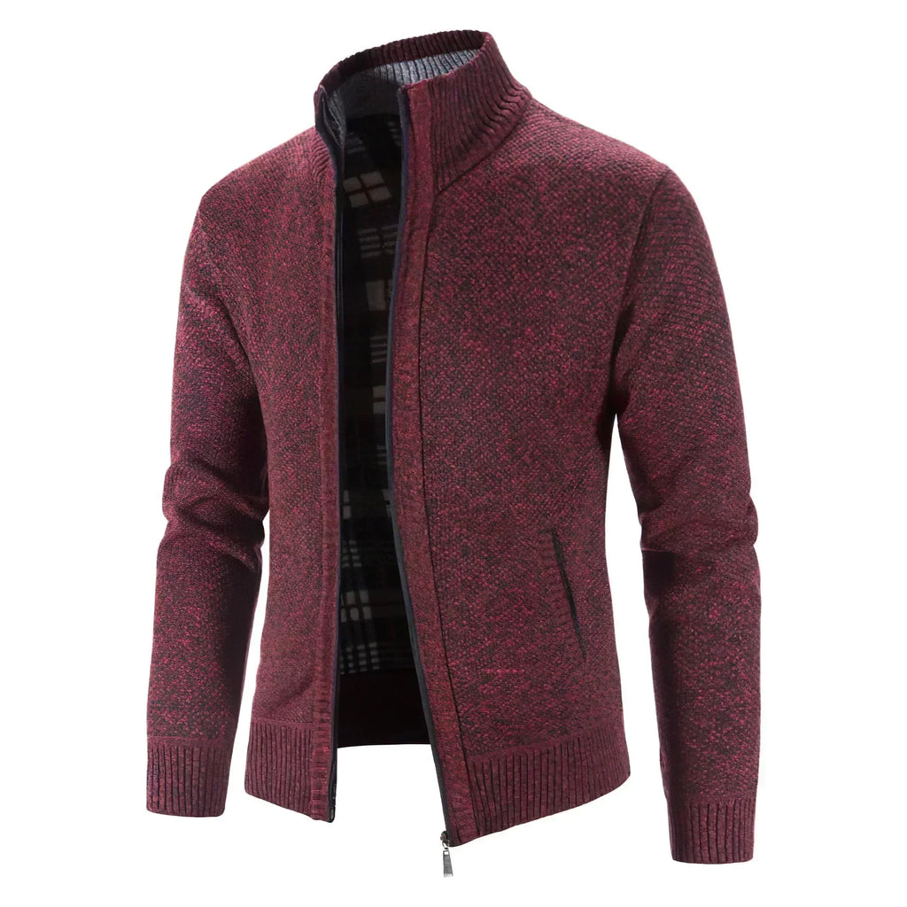 Cardigan Uomo con Zip | Maglione in Maglia Morbida & Comodo per Tutti i Giorni | Matteo