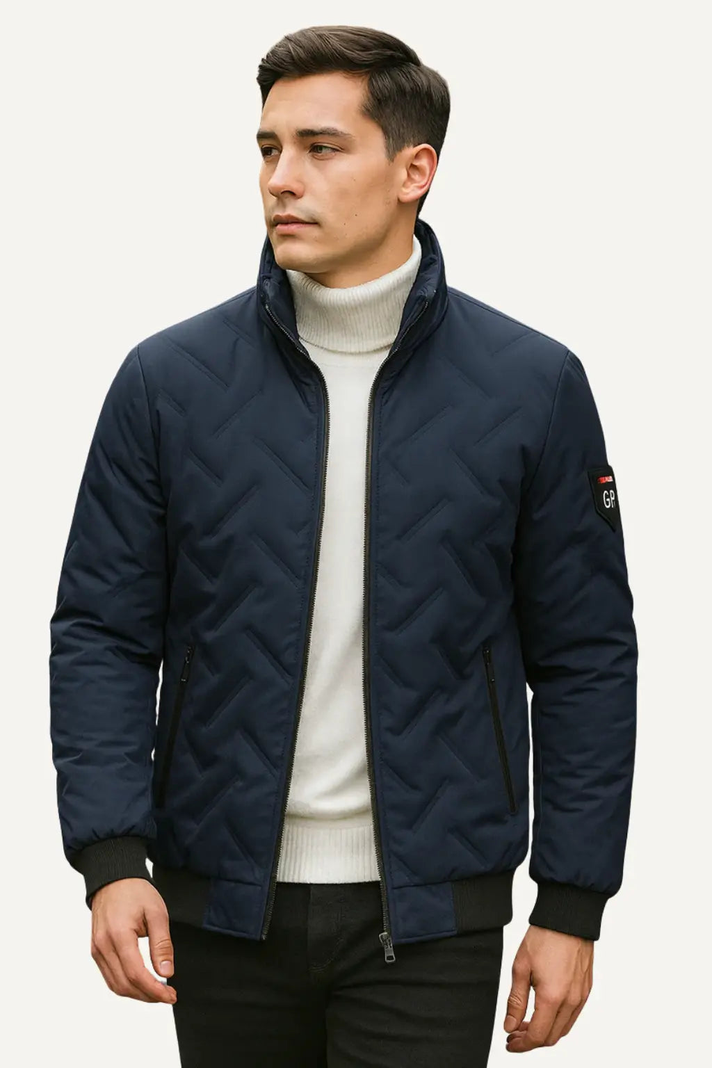 Giubbotto Imbottito Uomo | Piumino Impermeabile e Antivento | Ettore