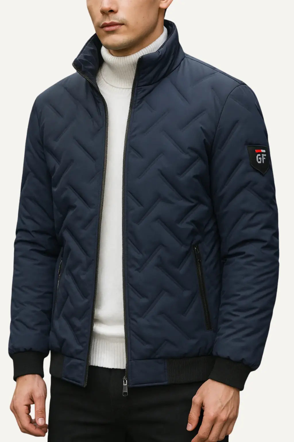 Giubbotto Imbottito Uomo | Piumino Impermeabile e Antivento | Ettore