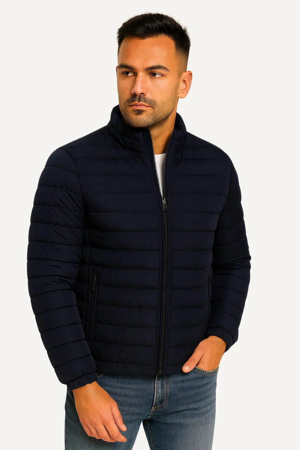 Giubbotto Leggero Uomo | Piumino Trapuntato Moderno