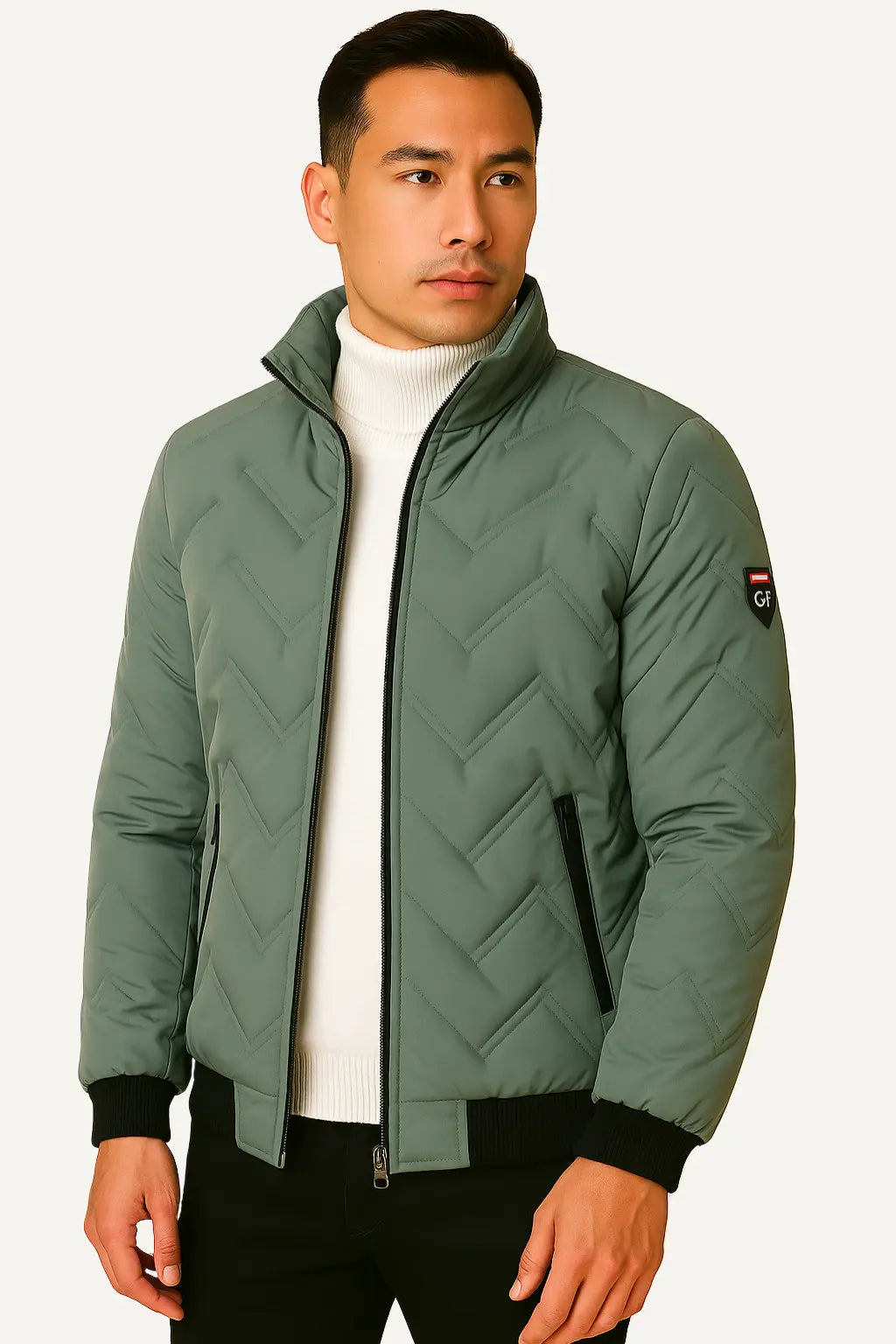 Giubbotto Imbottito Uomo | Piumino Impermeabile e Antivento | Ettore