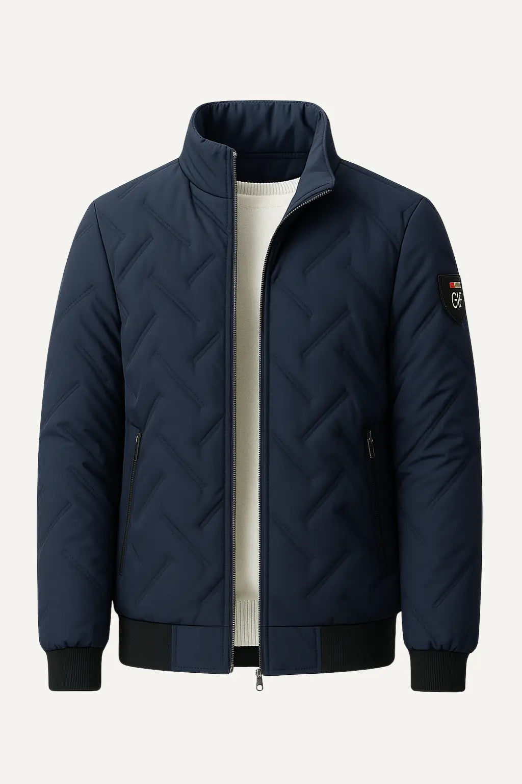 Giubbotto Imbottito Uomo | Piumino Impermeabile e Antivento | Ettore