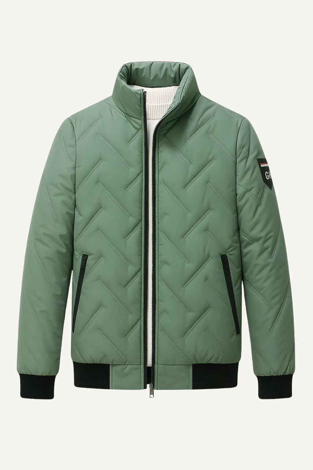 Giubbotto Imbottito Uomo | Piumino Impermeabile e Antivento | Ettore