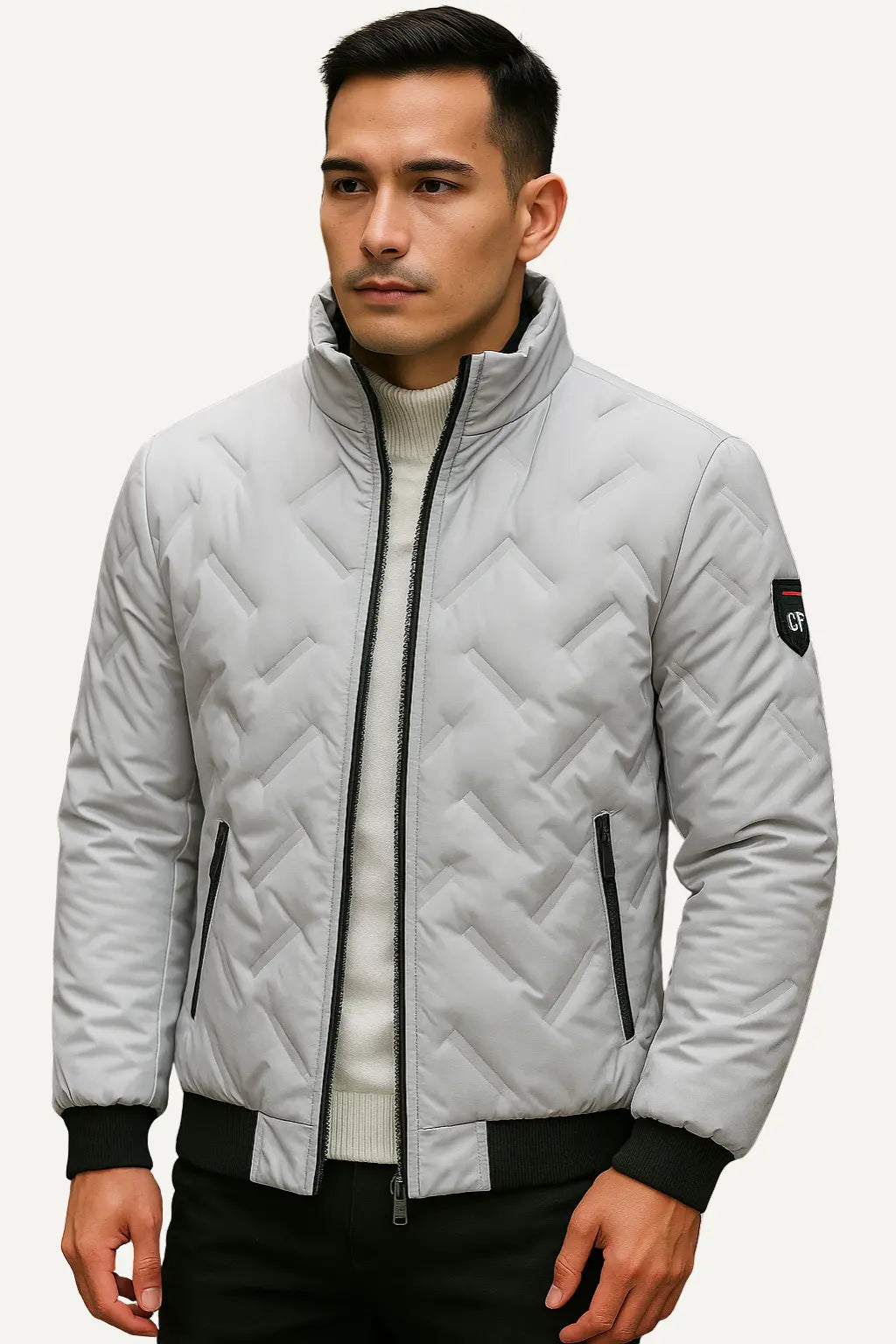 Giubbotto Imbottito Uomo | Piumino Impermeabile e Antivento | Ettore