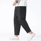 Pantaloni di Lino Cropped da Uomo | Leggeri & Traspiranti | Matteo