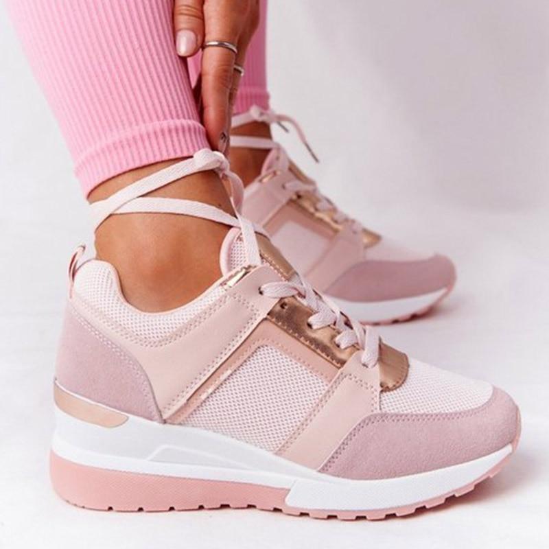 Sneakers da Donna Comode con Zeppa | Eleganti e Leggere | Noëlle