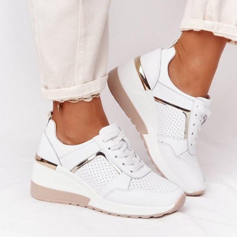 Sneakers da Donna Comode con Zeppa | Eleganti e Leggere | Noëlle