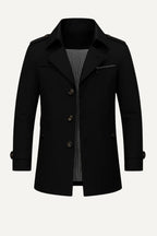 Trench Uomo Elegante | Cappotto Lungo Classico & Moderno | Alessandro
