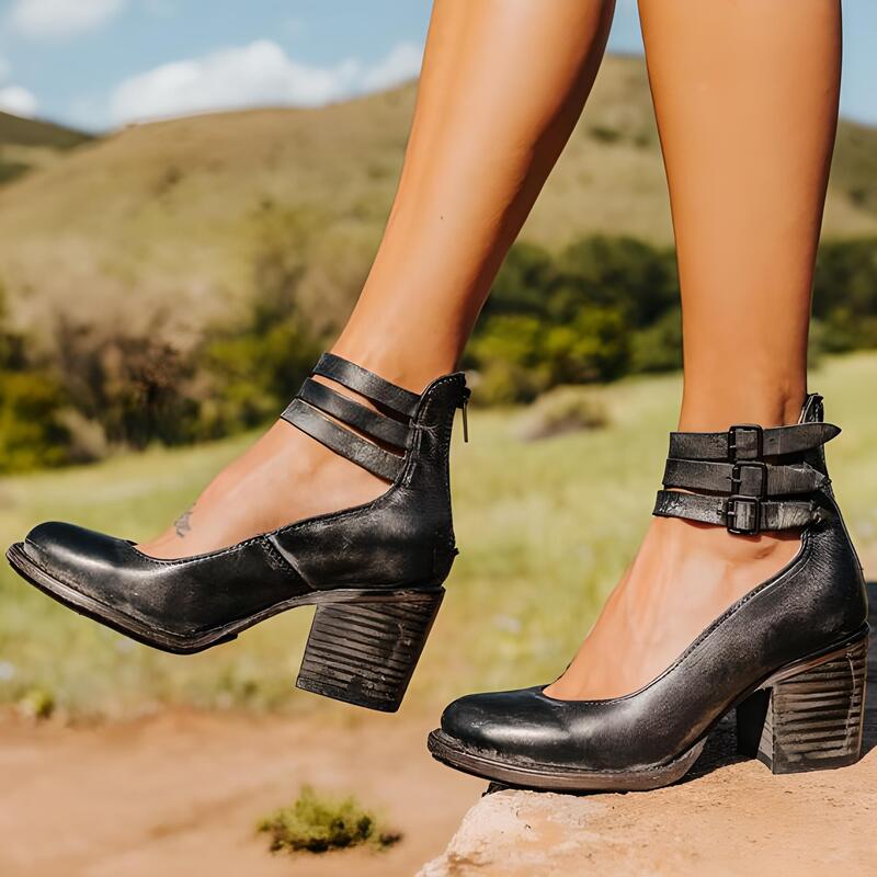 Scarpe con Tacco Largo Donna | Pumps Eleganti e Comode per Tutti i Giorni | Giulia