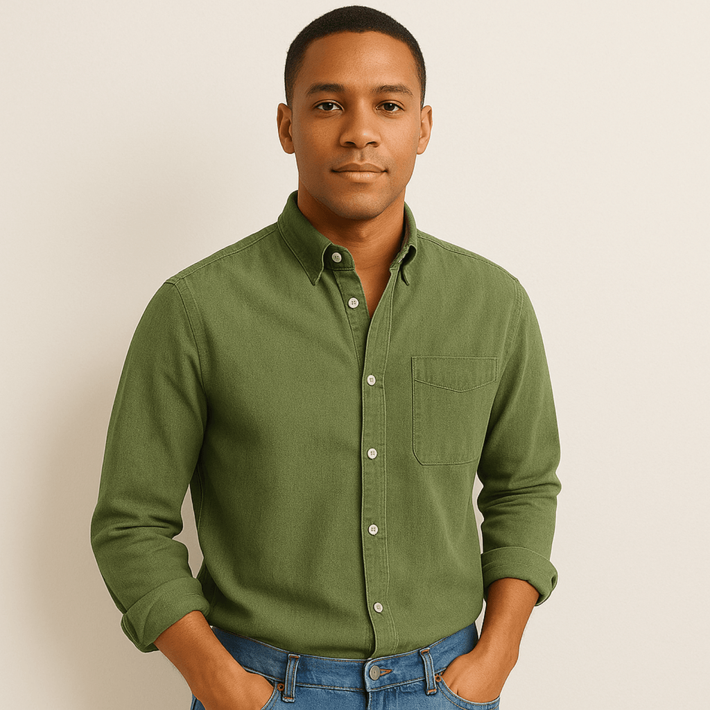 Camicia Classica a Maniche Lunghe da Uomo | Stile Versatile ed Elegante | Elias