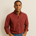 Camicia Classica a Maniche Lunghe da Uomo | Stile Versatile ed Elegante | Elias