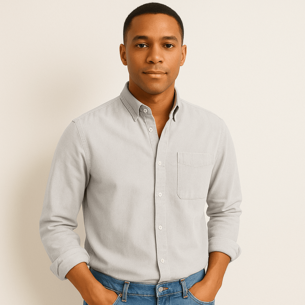 Camicia Classica a Maniche Lunghe da Uomo | Stile Versatile ed Elegante | Elias