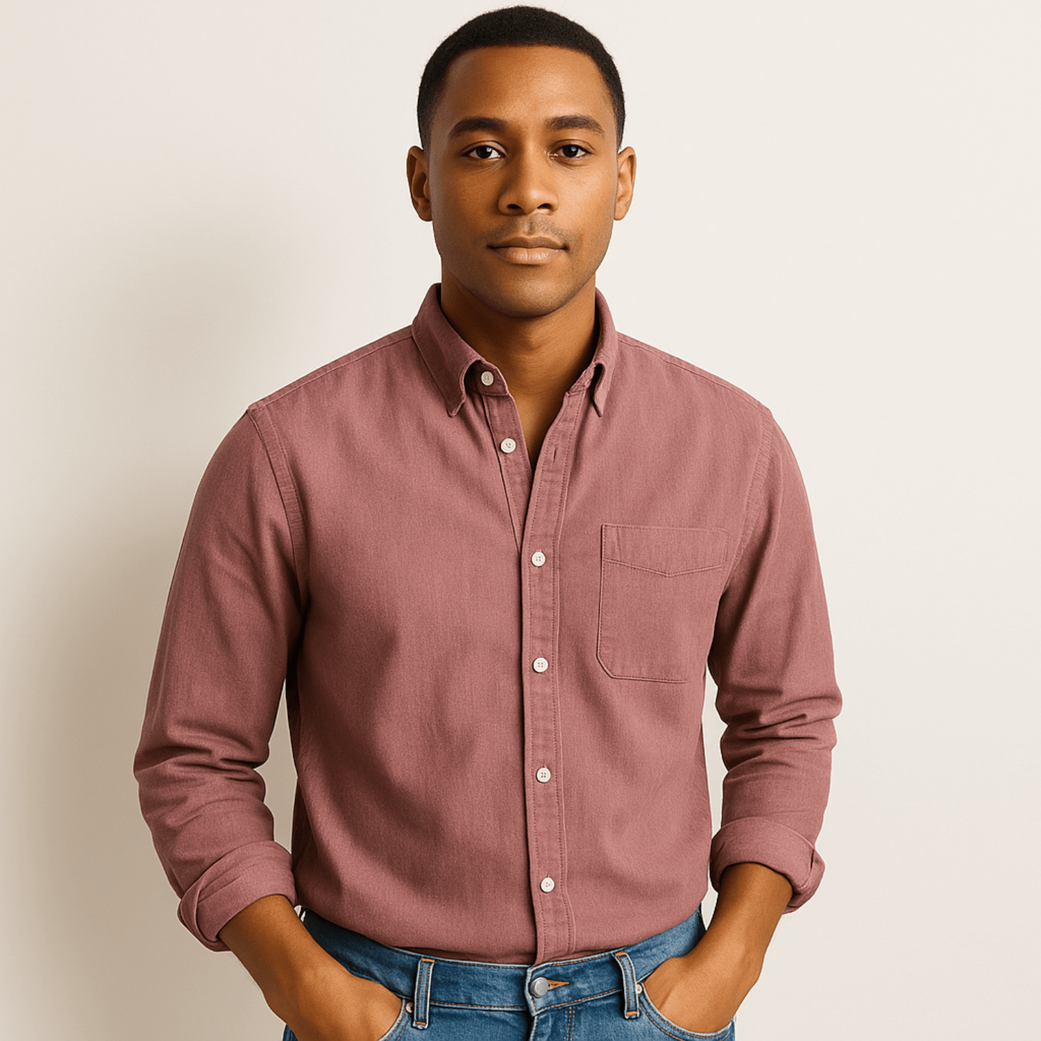 Camicia Classica a Maniche Lunghe da Uomo | Stile Versatile ed Elegante | Elias