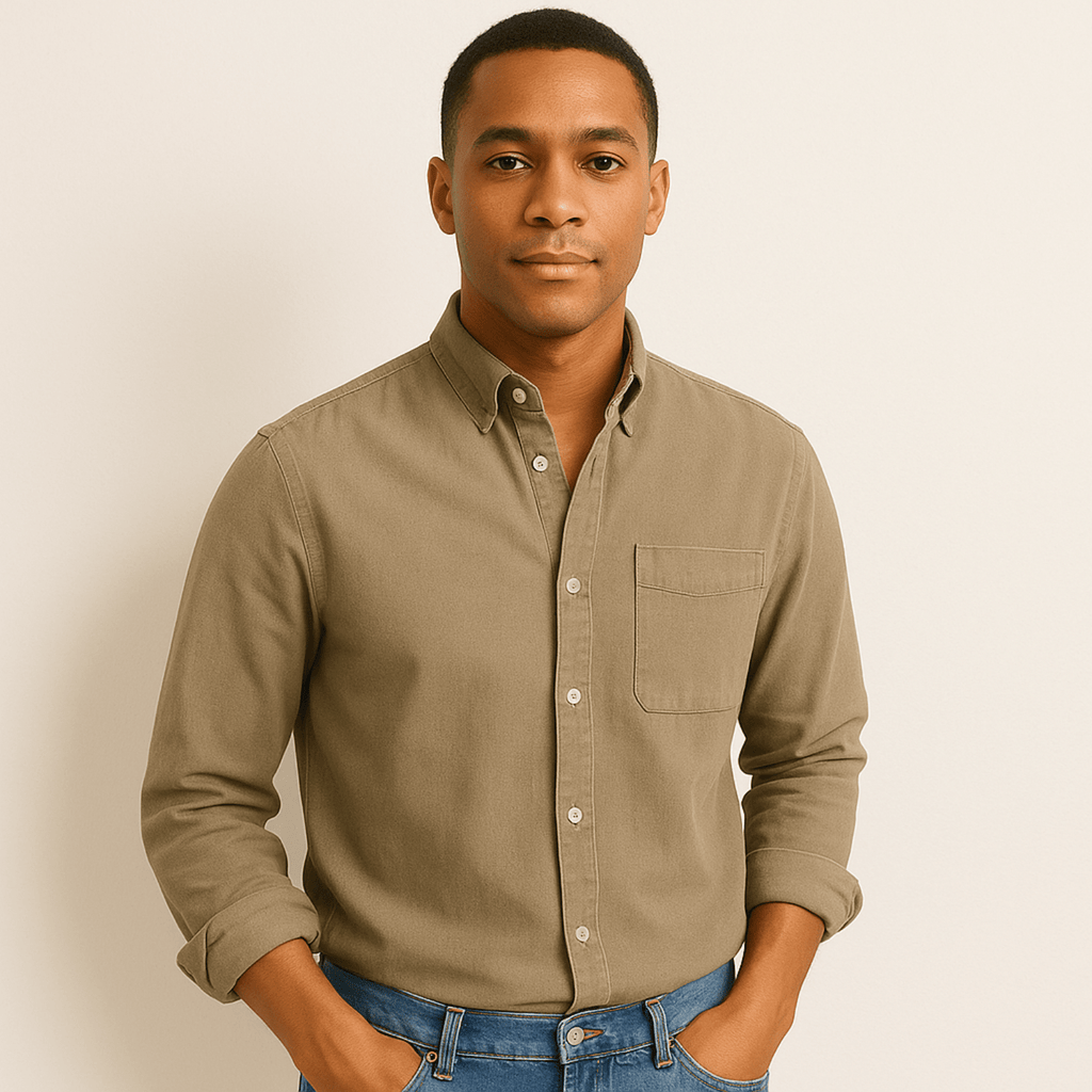 Camicia Classica a Maniche Lunghe da Uomo | Stile Versatile ed Elegante | Elias
