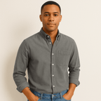 Camicia Classica a Maniche Lunghe da Uomo | Stile Versatile ed Elegante | Elias