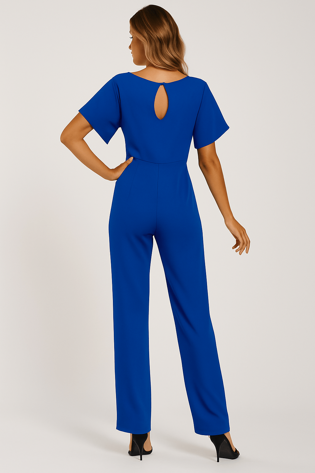 Tuta Elegante con Cintura | Design a Gamba Larga per Donna | Elva