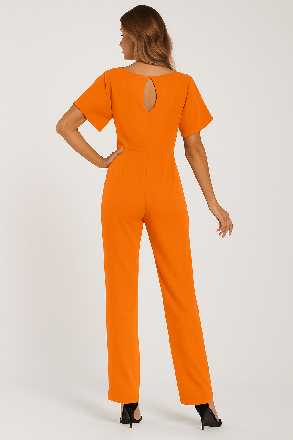 Tuta Elegante con Cintura | Design a Gamba Larga per Donna | Elva