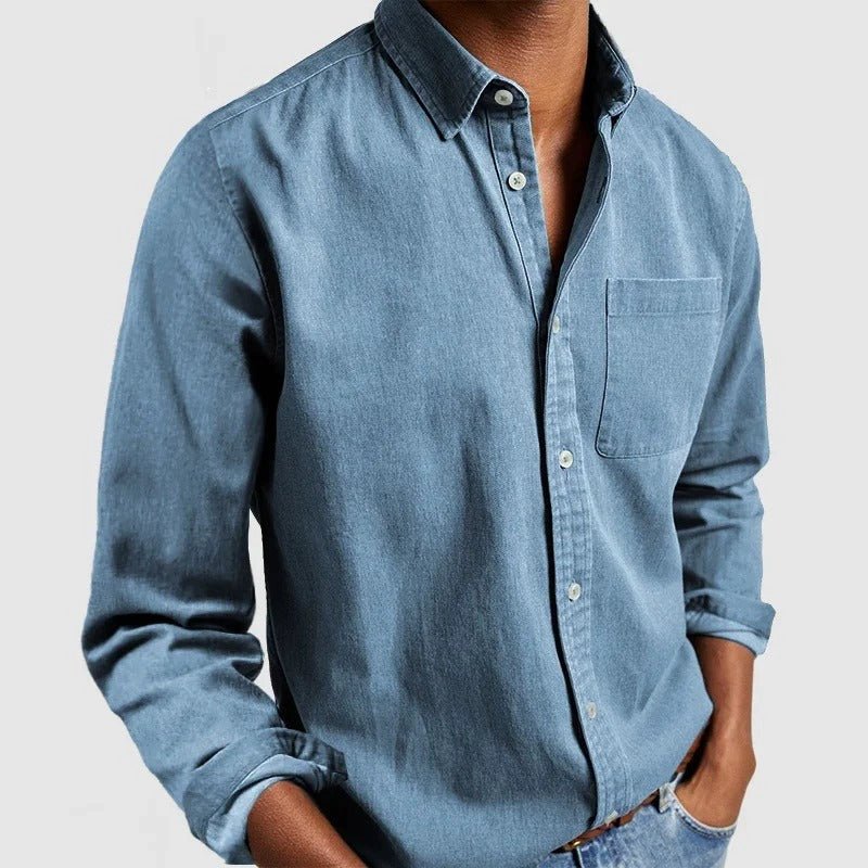 Camicia Classica a Maniche Lunghe da Uomo | Stile Versatile ed Elegante | Elias
