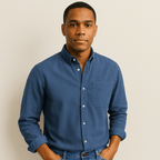 Camicia Classica a Maniche Lunghe da Uomo | Stile Versatile ed Elegante | Elias